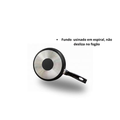 Imagem de Conjunto Frigideiras 3 Peças Antiaderentes com Tampa.