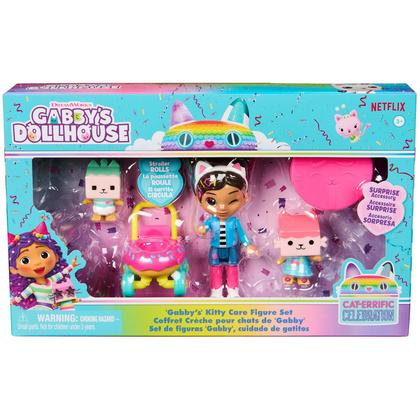 Imagem de Conjunto Gabby's Dollhouse Kitty Care - Com Gabby e Baby Box