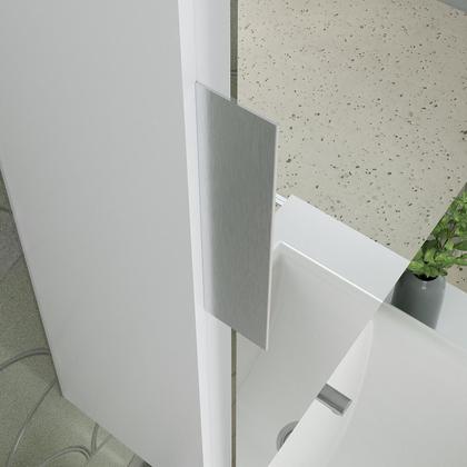 Imagem de Conjunto Gabinete Banheiro RUBI 60cm - Gabinete + Cuba + Espelheira - Branco Inteiro