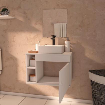 Imagem de Conjunto Gabinete para Banheiro Completo com Cuba Itália