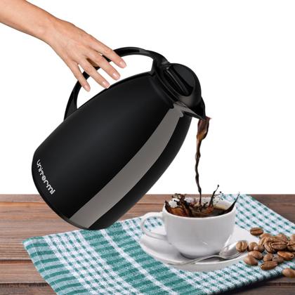 Imagem de Conjunto Garrafa Térmica 650ml com Açucareiro Colher e Suporte Filtro Café