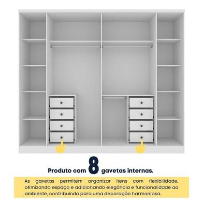 Imagem de Conjunto Guarda Roupa Casal Com Puxador Mdf Portugal, Cama Casal Monaco E Cômoda Chicago