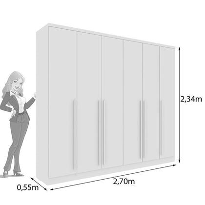 Imagem de Conjunto Guarda Roupa Casal Com Puxador Mdf Portugal, Cama Casal Monaco E Cômoda Chicago