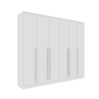 Imagem de Conjunto Guarda Roupa Casal Com Puxador Mdf Portugal, Cama Casal Monaco E Cômoda Chicago