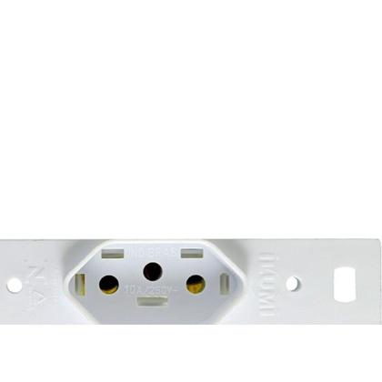 Imagem de Conjunto Ilumi 4X2 Branco Sem Placa(1Tomada 20A) 20141/0