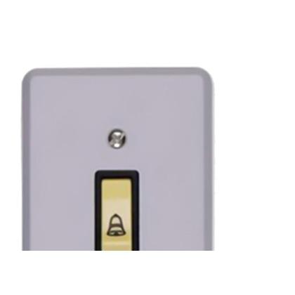 Imagem de Conjunto Ilumi Cinza Com Placa 1 Tecla Campainha - 1313