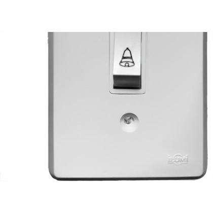 Imagem de Conjunto Ilumi Pratika Com Placa 1 Tecla Campainha - 1913