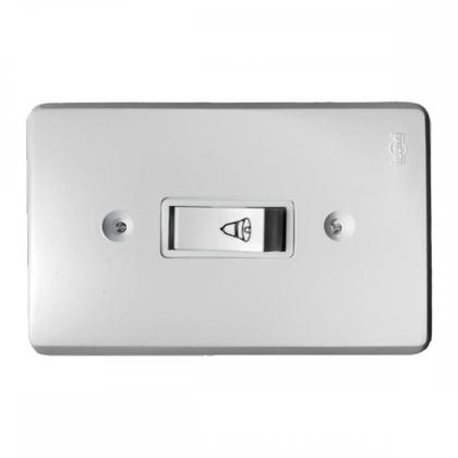 Imagem de Conjunto Ilumi Pratika Com Placa 1 Tecla Campainha - 1913