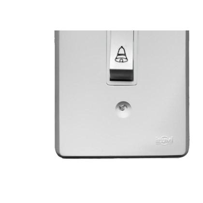 Imagem de Conjunto Ilumi Pratika Com Placa 1 Tecla Campainha - 1913