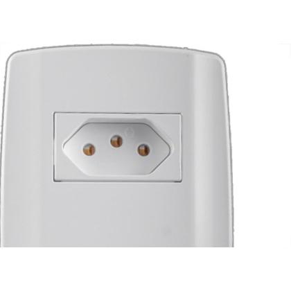 Imagem de Conjunto Ilumi Slim Branco Com Placa 2 Tomadas 2P+T. 20A. - 80121 Monobloco