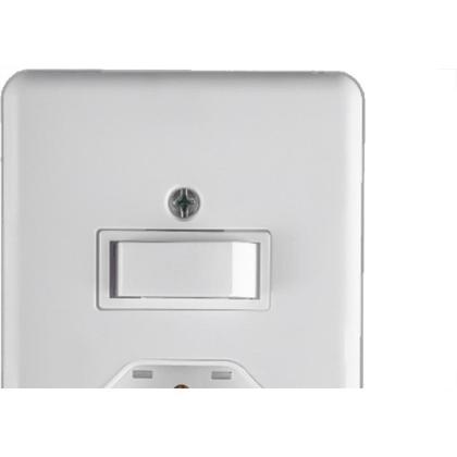 Imagem de Conjunto Ilumi Stylus Branco Com Placa 1 Paralelo + Tomada 2P+T. 20A. 20281