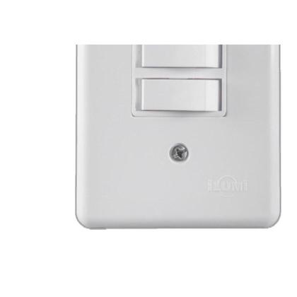 Imagem de Conjunto Ilumi Stylus Branco Com Placa 1 Simples + 1 Paralelo 2023