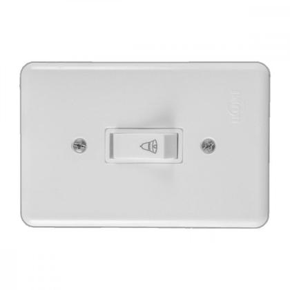 Imagem de Conjunto Ilumi Stylus Branco Com Placa 1 Tecla Campainha - 2013