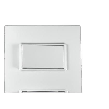 Imagem de Conjunto Ilumi Vivaz Branco Com Placa 1 Simples + 1 Paralelo 10A. - 7823