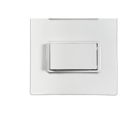 Imagem de Conjunto Ilumi Vivaz Branco Com Placa 1 Simples + Tomada 10A. - 78200