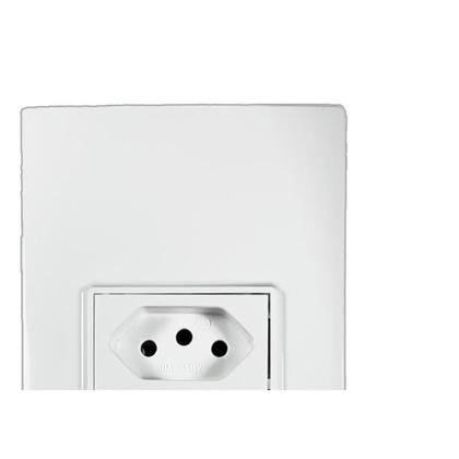 Imagem de Conjunto Ilumi Vivaz Branco Com Placa 1 Tomada 10A. - 78140