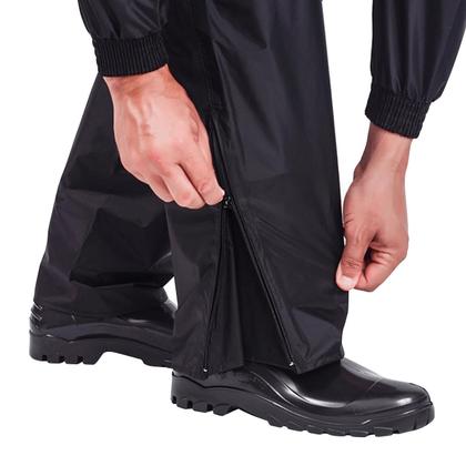 Imagem de Conjunto Impermeável para Moto Plus Preto Vértice 1212P