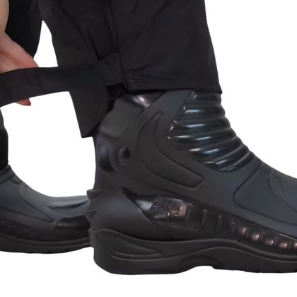 Imagem de Conjunto impermeável pioneira nylon urban feminino preto