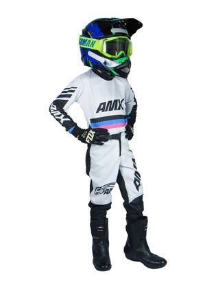 Imagem de Conjunto Infantil Amx Prime Camisa Calça Trilha Motocross