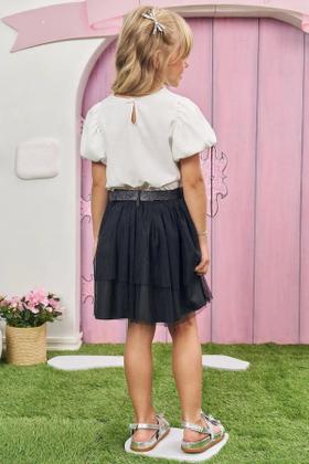 Imagem de Conjunto Infantil Blusa e Saia Infanti 77961