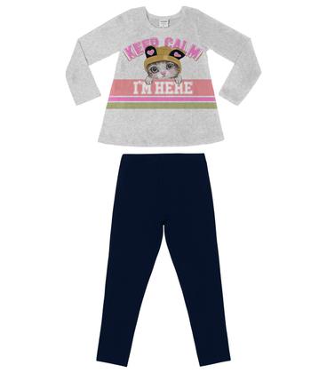 Imagem de Conjunto infantil blusa manga longa com calça rovitex kids