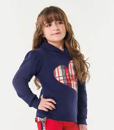 Imagem de Conjunto Infantil Blusão Com Legging Trick Nick Azul