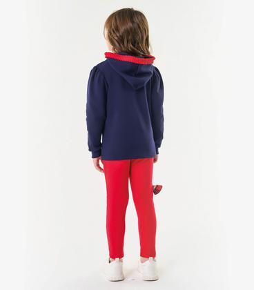 Imagem de Conjunto Infantil Blusão Com Legging Trick Nick Azul
