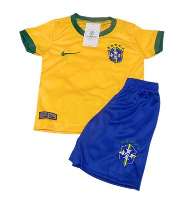 Imagem de Conjunto Infantil Brasil para Meninos - Tamanho 2-3 Anos