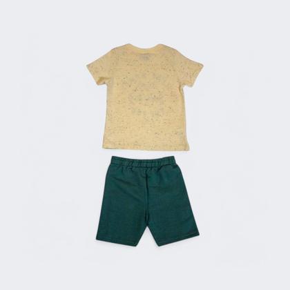 Imagem de Conjunto Infantil Camiseta E Bermuda Meia Manga