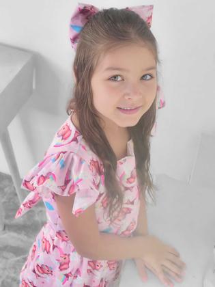 Imagem de Conjunto Infantil Capivara Charmosa Menina Blogueirinha - Blusa e Short - Várias Cores