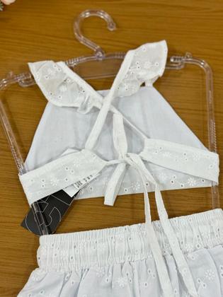 Imagem de Conjunto Infantil Catavento Verão Com Shorts e Cropped Ano Novo Laise