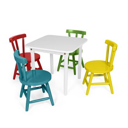 Imagem de Conjunto Infantil com 4 Cadeiras Miami JM Móveis