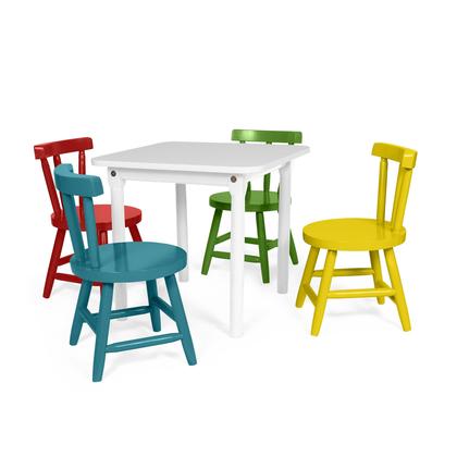 Imagem de Conjunto Infantil com 4 Cadeiras Miami JM Móveis