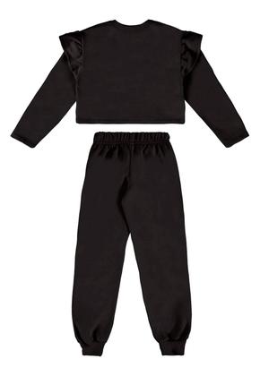 Imagem de Conjunto Infantil com Blusa Cropped e Calça Bee Loop
