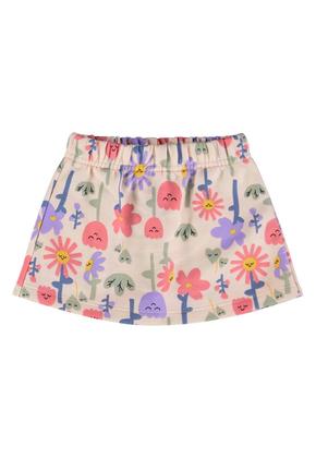 Imagem de Conjunto Infantil com Blusa e Shorts-Saia Bee Loop