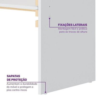 Imagem de Conjunto Infantil com Escrivaninha e Cadeira Evolutiva Wave Casatema MadeiraOriginals