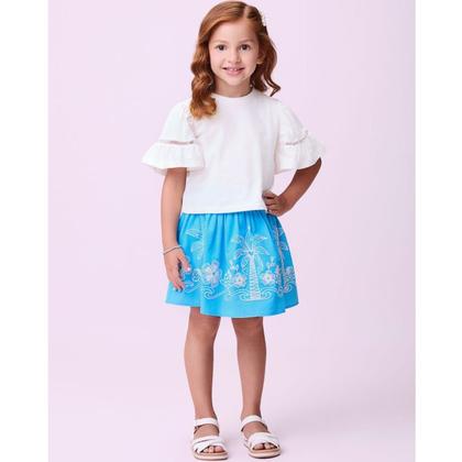 Imagem de Conjunto Infantil com Estampa Tropical - Momi