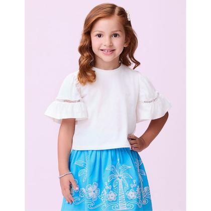 Imagem de Conjunto Infantil com Estampa Tropical - Momi