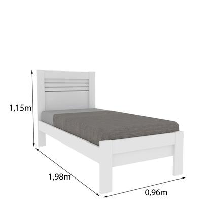 Imagem de Conjunto Infantil Completo com Cama 100% MDF, Guarda Roupa e Cômoda Harmonia Espresso Móveis