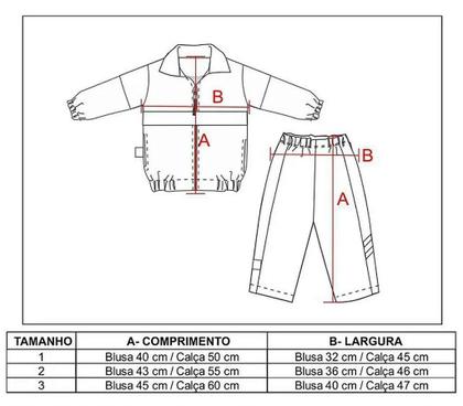 Imagem de Conjunto Infantil Corinthians Agasalho Com Jaqueta e Calça