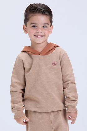 Imagem de Conjunto Infantil de Inverno Masculino Moletom Jet