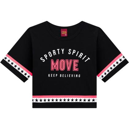 Imagem de Conjunto Infantil Feminino Blusa + Short Kyly