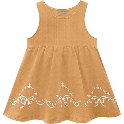 Imagem de Conjunto Infantil Feminino Camisa + Salopete Milon