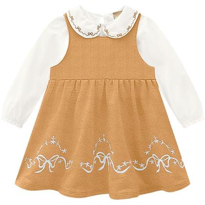 Imagem de Conjunto Infantil Feminino Camisa + Salopete Milon