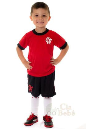 Imagem de Conjunto Infantil Flamengo Uniforme Artilheiro Oficial