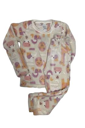 Imagem de Conjunto Infantil Fleece Estampado Brilha No Escuro Meninas