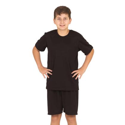 Imagem de Conjunto Infantil Futebol Dry Fit Camisa e Shorts Juvenil 20-A