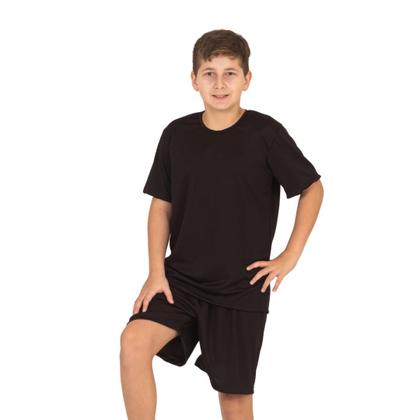 Imagem de Conjunto Infantil Futebol Dry Fit Camisa e Shorts Juvenil 20-A