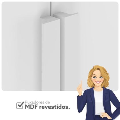 Imagem de Conjunto Infantil Guarda-Roupa e Cômoda Circus Branco