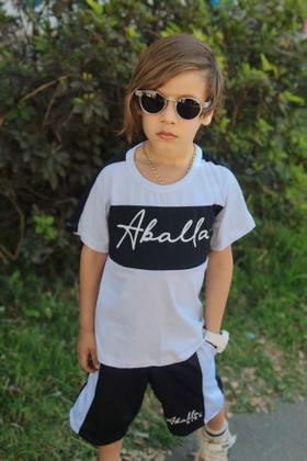 Imagem de Conjunto Infantil Juvenil Masculino Bermuda e Camiseta Verão